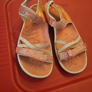 Keen Kids Sandals - Orange and Beige